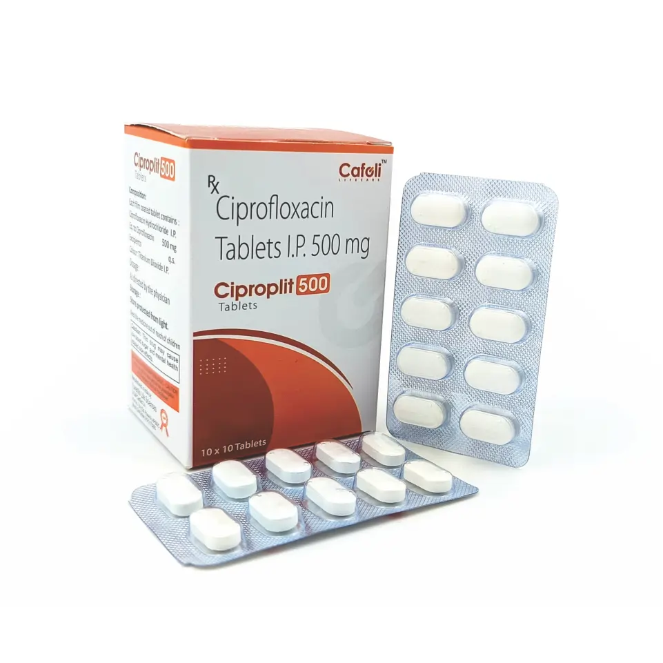 Ciprofloxacin 500mg Tablets